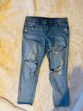 Womens Abercrombie & Fitch  Light Blue Women’s Jeans